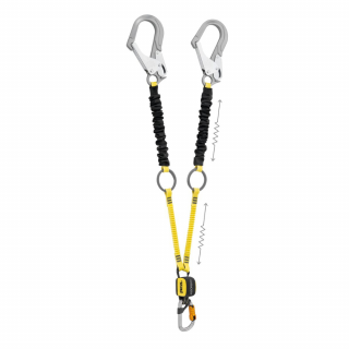 Petzl ABSORBICA-Y TIE-BACK MGO Twin Leg Shock Absorbing Lanyard